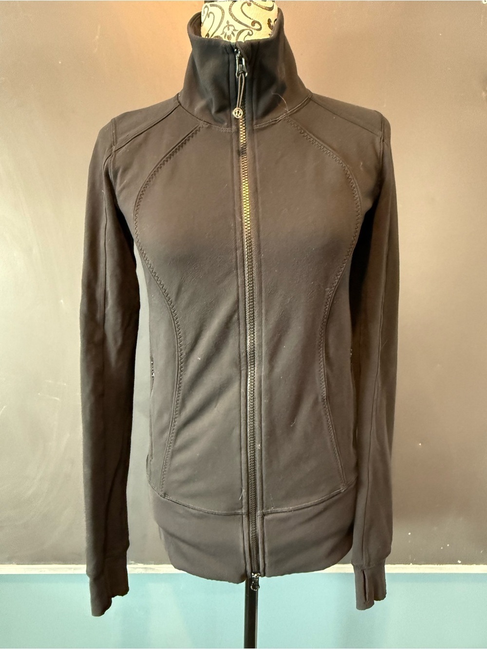 🖤lululemon athletica Black InStride Full-Zip Athletic Jacket🖤